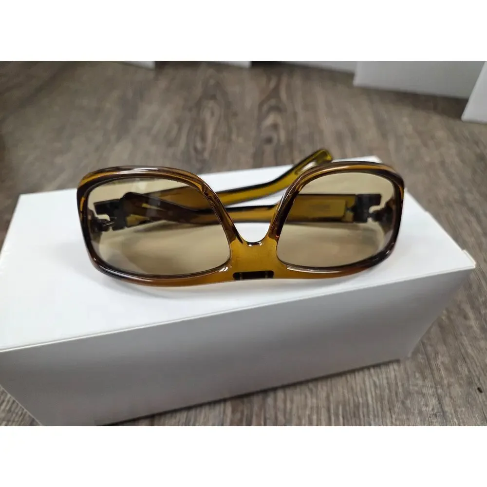 LeBaron Spy Plus Spy Optic Brown Vintage Sunglasses Made Italy Model 021C